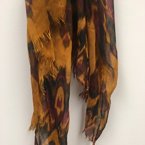 Multi-Color Fall Scarf - Picture 2 of 4